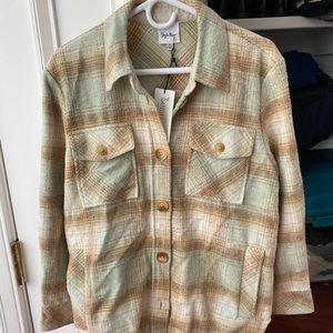Isabelle’s Cabinet Flannel Shirt NWT